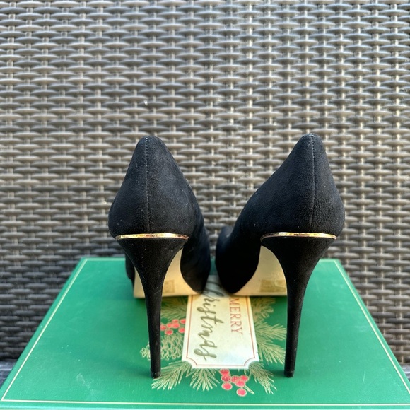 Heels in Black with Pointed Toe and Stiletto Heel - Picture 4 of 4